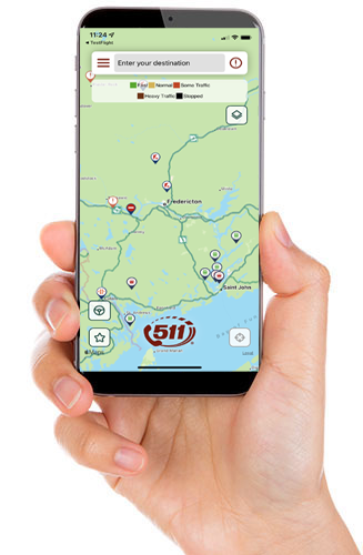 Mobile App New Brunswick 511
